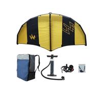 harayaa Inflatable W Sail for with Central Support Strut Handles Portable Pump and Leash Set 360 210 Cm Size Suitable for Shoreline Water Sport Enthusiasts