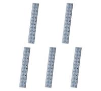harayaa Keyboard Conductive Silicone Strip Replacement Professional 12 Keys Practical Multifunctional Keyboard Repair Rubber Strip, 5 Strips