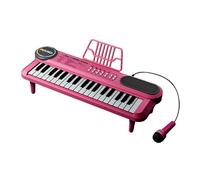 harayaa Kids Piano Keyboard, 37 Keys Electronic Piano Multi-Function Educational Musical Instruments Toy for Birthday, Gifts for Boys Girls Children Beginner Ages 3-12 (Rose Red)