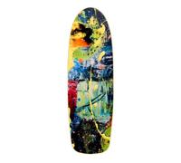 harayaa Maple Skateboard Deck Cruiser Board Longboard Deck Street Skate Deck Double Friendly Shaping suitable for school commute short trips leisure, Oil Painting Graphic