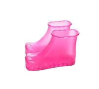 harayaa Massage Foot Bath Shoes Foot Soaker Versatile Foot Soaking Bath Basin Foot Soak Tub, Pink 17cm Height
