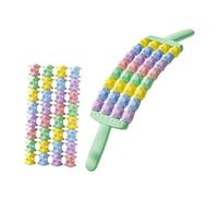 harayaa Massage Sticks Back Roller Foam Roller Muscle Rollers Sticks for Exercise Fitness, Green