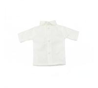 harayaa Men Shirt Doll Figure Action Figure Cloth Button Front Closure Short Or Long Sleeve Choices Suitable for 1/6 Scale Male Character , Short Sleeve
