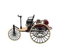 harayaa Metal Alloy Tricycle Model | Mechanical Styling, Ornament, for Display Cabinet, Desk, Collectors, Hobbyists, Black