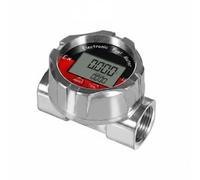 harayaa meter Industrial Meter Indicator Rugged Construction Fire Resistant Suitable for factory service calibration pipeline checks, Waterproof Explosion-proof Aluminum Alloy Turbine Flowmeter
