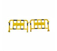 harayaa Miniature Traffic Barrier Model Block Road Resin Accessory Diorama Prop With Realistic Weathering Suitable for die-cast car displays tabletop gaming hobby photography architectural /64