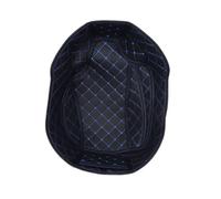 harayaa Motorcycle Seat Bucket Pad Cargo Trunk Pad Guard Sitting Bucket Lining Mat for Nmax155, blue line