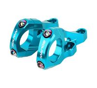 harayaa Mountain Bike Stem 31.8mm Clamp Outdoor Modern Men Lightweight Versatile Supplies Cycling Heavy Duty Riding Aluminum Alloy, Blue