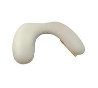 harayaa Nail Arm Rest Pillow Hand Cushion Practical Wood Base Beauty Tool Stand Mat Nail Art Hand Pillow for Home Manicurist Salon, Light brown