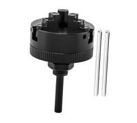 harayaa Pack of 3 Chucks, 3-jaw Lathe Chuck with Connecting Rod Made of Zinc Alloy, Self-Centering for Repair, DIY Workshop, Garage, Industry