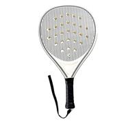 harayaa Padel Racket Accessory Professional Training High Performance Equipment Sturdy for Party Children Adults Men Women Junior, White