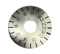 harayaa Piano String Measurer Wire Gauge Measurement Tool Tuning Tool,Accessories, Metal, for Repair,Round Wire Thickness Gauge