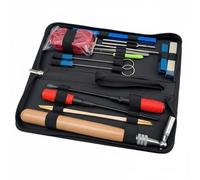harayaa Piano Tuning Equipment Set Piano Tuning Kit Tuning Wrench Pin Tool Mute Wedges Temperament Strip Portable Steel Case Layout suitable for technicians field calls classrooms studios