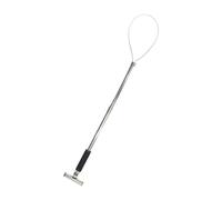 harayaa Pig Holder Hogs Catcher Long Pole Cable Catching Stainless Steel Dogs Catching Pole for Dogs Livestock Animals Farms Access