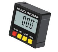 harayaa Pocket Sized Digital Level Angle Gauge with Backlight Portable Lightweight for Woodworking Measuring Tool Unit Conversion