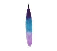 harayaa Ponytail Hair Wig DIY 25.59inch Stylish Smooth Styling Hair Extension for Makeup Holiday Role Playing Wedding Party, C26