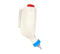 harayaa Portable Sheep Milk Container with Feeding Nipple for Livestock, 800ml 14cm