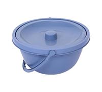 harayaa Portable Toilet Urinal Pot Bedside Commode Bucket Practical with Lid Easy Clean Bedpan Container for Household Camping Boat