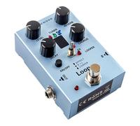 harayaa Professional, Universal Guitar Multi-effects Pedal with Lights, Featuring Tuner, Delay, Chorus And Reverb Effects, And Recording Capability.