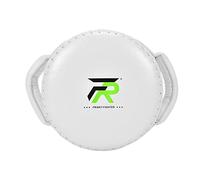 harayaa PU Leather Boxing Pads Target Boxing Mat Kick Pad Punching Bag Accessories Strike Round Pad for Workout, Exercise, Karate, Taekwondo, Kickboxing, White