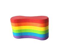harayaa Pull Buoy Float Training Aid Legs and Hips Support for Adults Beginners, Rainbow