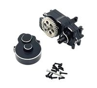 harayaa RC Car Complete Transmission Gearbox RC Car Accessories Professional Metal Sturdy Easy Installation Spare Parts for 244016, Black