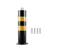harayaa Safe Bollard Post,Safe Signs Parking Barrier Traffic Bollard for Driveway Supermarkets, Style C