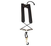 harayaa Saxophone Neck Strap Shoulder Strap Ergonomic Sturdy Universal Wind Instrument Strap Adjustable Neckband for Clarinet Tenor, Black