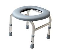 harayaa Seniors Folding Toilet Seat Seniors Squatting Toilet Stool Chair,Homecare Stable Bottom,Commodes Chair for Bathroom Seniors