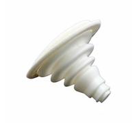 harayaa Silicone Grommet Flexible Rubber Bellows Cable Boot Marine Hardware Waterproof Protector Easy Mounting Suitable for Boats RVs Yachts Vehicles Electrical Projects, White