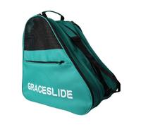harayaa Skating Bag Ice Skating Bag Winter Stylish Skiing Breathable with Adjustable Shoulder Strap Handbag Ice Skate Carrier