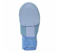 harayaa Sliding Gloves Baseball Hand Protection Softball Impact-Resistant Glove Ambidextrous Fit Hook-and-Loop Strap Neoprene, Light Blue, Fingerless Right Hand With Aluminum Splint