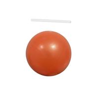 harayaa Small Pilates Ball Yoga Ball 9 inch Heavy Duty Ball Workout Ball for Stretching Home Gym Balance Improves Balance, Orange