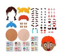 harayaa Social And Emotional Learning Face Games for Preschool Children. Describe Feelings, Learn About Emotions. Make Sticker Games.