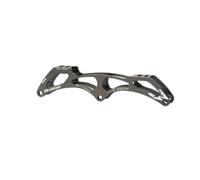harayaa Speed Skate Frame Inline Skate Chassis Aluminum Alloy Lightweight Cutout Build Rigid Transfer Arched Support secure mounts suitable for fast skating, 3 110mm 165-195mm Hole Spacing