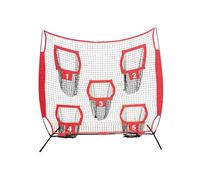 harayaa Sports Training Net Football Practice Net Throwing Net Target Net Reinforced Polyester Netting For Repeated Use Suitable for quarterback practice coaching home field work