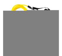 harayaa Swimming Arm Trainer Strength Resistance Band with Handle Swimming Paddle Simulation Land Swimming Trainer for Indoor, Adults, Yellow, 20 lbs