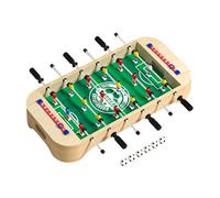 harayaa Tabletop Foosball Table with Ball and Score Keeper Desktop Soccer Game Educational for Kids, S
