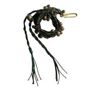 harayaa Tambourine with Jinglebell Cymbal for Musical Instrument Use, Green