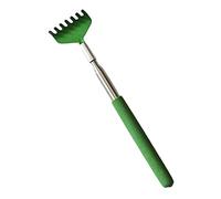 harayaa Telescopic Back Scratcher, 7 Claws, Scratching Tool for Women Men Itch with Non Slip Handle Gift, Green
