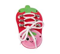 harayaa Tie Lacing Toy, Activity Board, Preschool Educational Tool Shoes Tying Practice Board for Boys Girls, 1PC