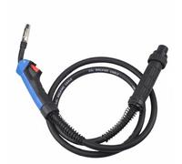 harayaa Torch Mig 15ak Co2 Shielded Cable Handle Nozzle Brass Construction for Stable Wire Feeding and Clean Beads Suitable for Factory Production Shop Projects, 15AK 2.5m