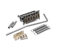 harayaa Tremolo Bridge Guitar System Set Double Locking Stainless Steel Replacement Practical Tremolo Seat 10.5 mm String Distance
