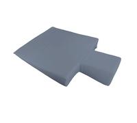 harayaa Upholstered Wedge Exercise Equipment for Floor Exercises Large Slant Board Workout Pad for Pilates Reformer for Home Studio, grey