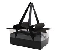 harayaa Valentine's Day Gift Box Present Box Valentines Day Gifts for Him for Birthady Party Valentine's Day Family Members Friends, Black