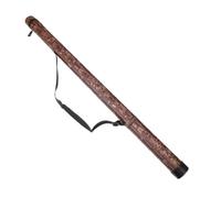 harayaa Violin Bow Case Hard Shell Storage Tube with Waterproof Outer Surface Soft Padding Inside and Shoulder Strap for Hands- Carry Suitable for Outdoor Performances Studio Use85cmx5cm