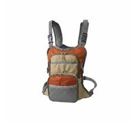 harayaa Waterproof Fishing Vest Fly Fishing Chest Bag Tackle Organizer Polyester Waterproof Design with Elastic Loops and Side D Rings Suitable for Riverbank Angling Wading Trips Travel
