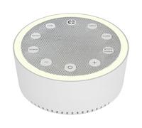 harayaa White Noise Machine Night Light 6 Soothing Sound Effects, Bluetooth Speaker, Sound Machine for Office, Desktop Nursery Travel