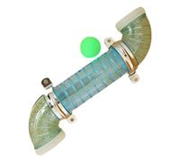 harayaa Wooden Bead Busy Board Motor Skill Sensory Board for Game Preschool Interaction Kindergarten, Multicolor, 25x5cm