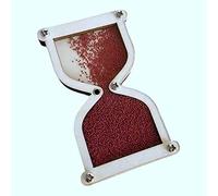 harayaa Wooden Hourglass Toy for Children - Busy Board, Red